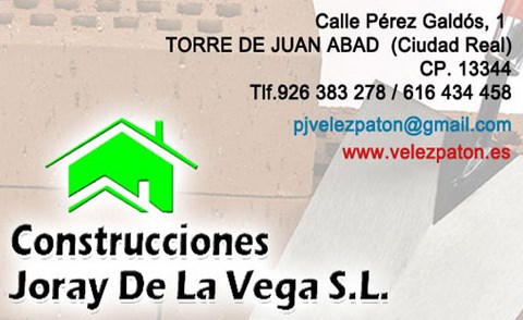 Construcciones Vélez Patón, Joray de la Vega